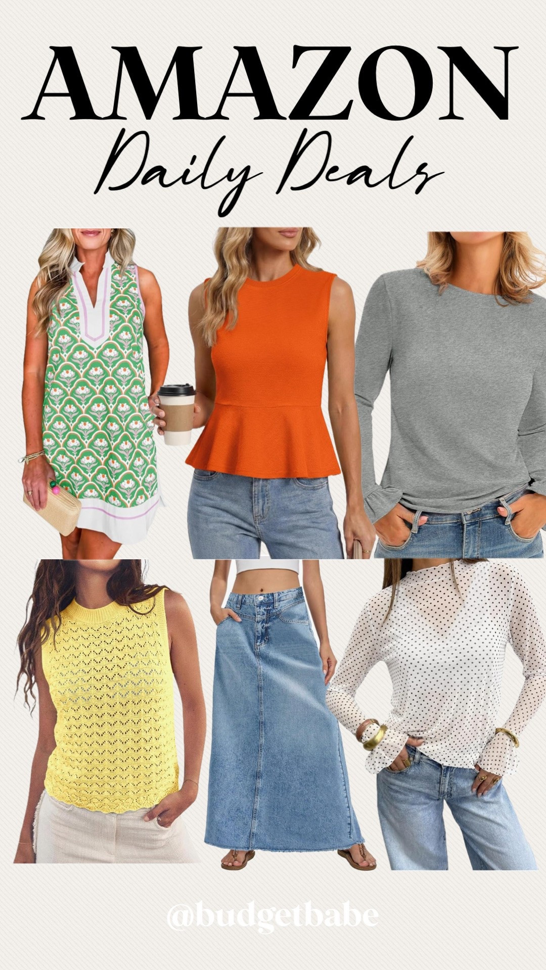 Amazon daily deals! Use promo code at checkout (from top left): 1. 2MQ5TZ3E 2. ZUUWQN7E 3. NVK8UCUQ 4. UWTWUQD7 5. MNM7267N 6. 4R29WUAO (ends July 15-20, while supplies last) #amazondeals promo code coupon sale discount

#LTKSaleAlert
