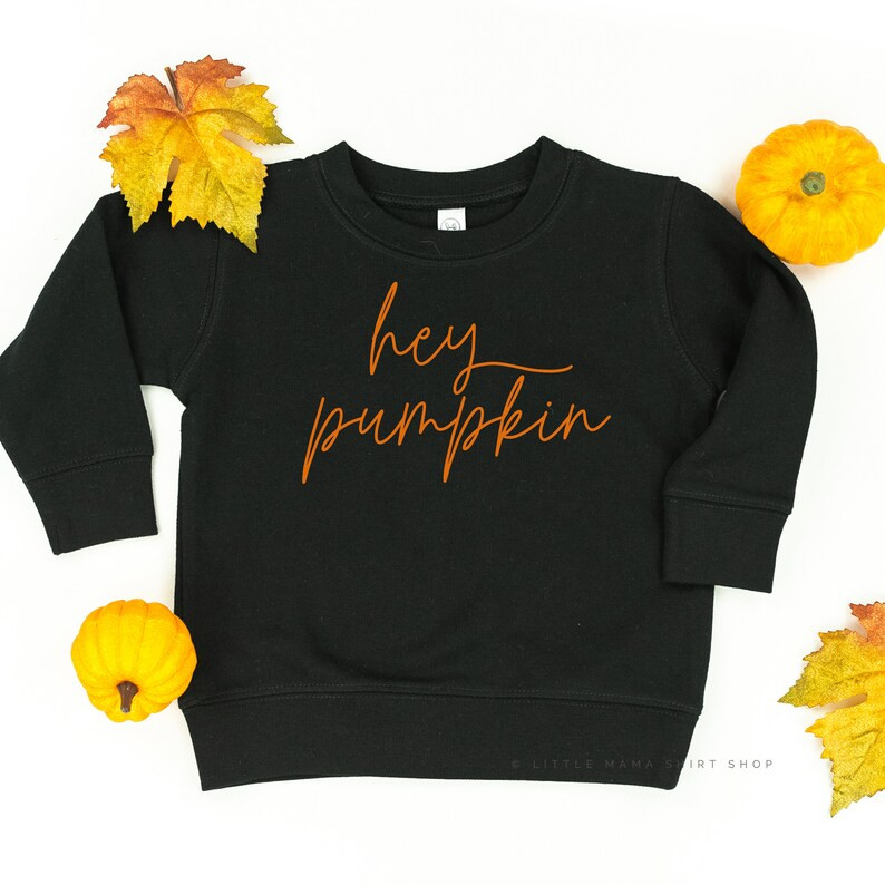 Hey Pumpkin Cursive  Kids Fall Sweater  Fall Sweater for | Etsy | Etsy (US)