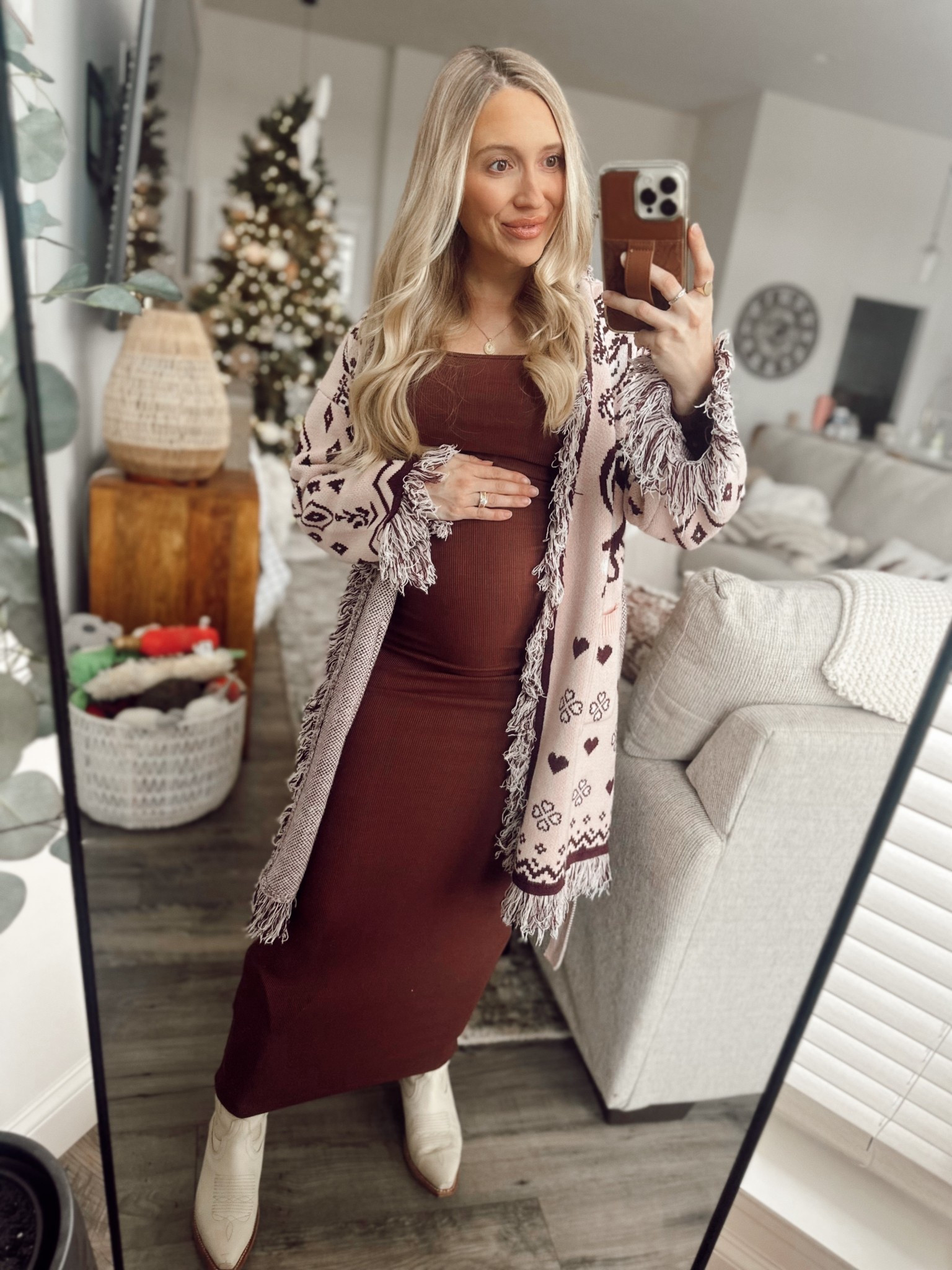 holiday party outfit - bump friendly option 

#LTKBump #LTKootd #LTKmomlife