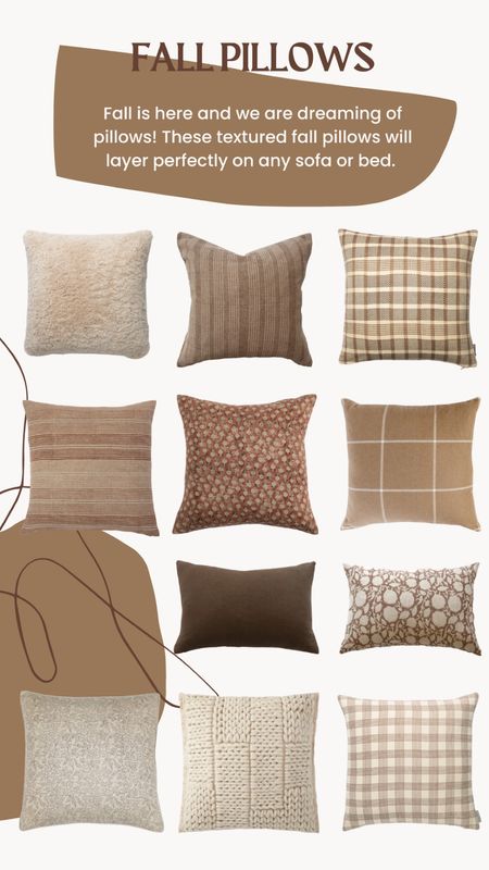 Shop our favorite fall throw pillows! 🍂

#LTKhome #LTKHoliday #LTKSeasonal