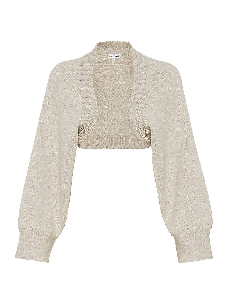 Women's Cashmere Double Knit Shrug - Cool Beige - Size XXXXL | Saks Fifth Avenue