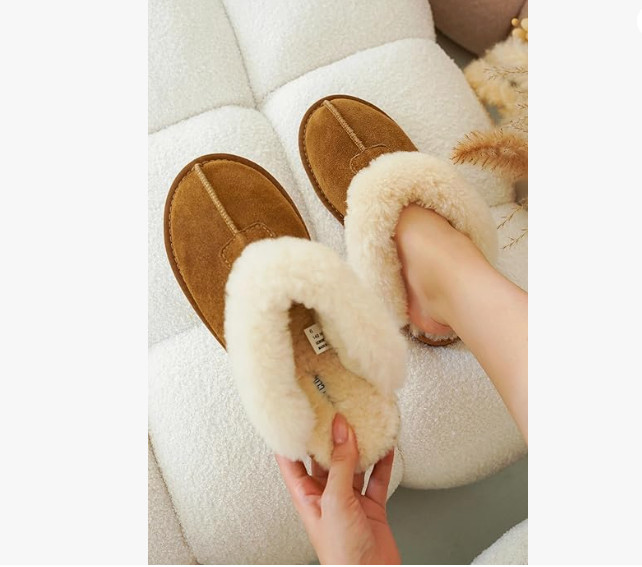 Stay warm and stylish with these fur lined suede clogs for women. Made from genuine leather with plush natural shearling inside, they provide incredible warmth and comfort for cold days. The cushioned memory foam insole adapts to your feet, while the sturdy non slip sole makes them perfect for both indoor and outdoor wear. Soft, durable, and effortlessly chic, these cozy winter clogs bring the perfect mix of function and elegance to your cold weather looks.

#winterclogs #cozyshoes #furclogs #womensstyle 

 #LTKHoliday #LTKSeasonal #LTKShoeCrush