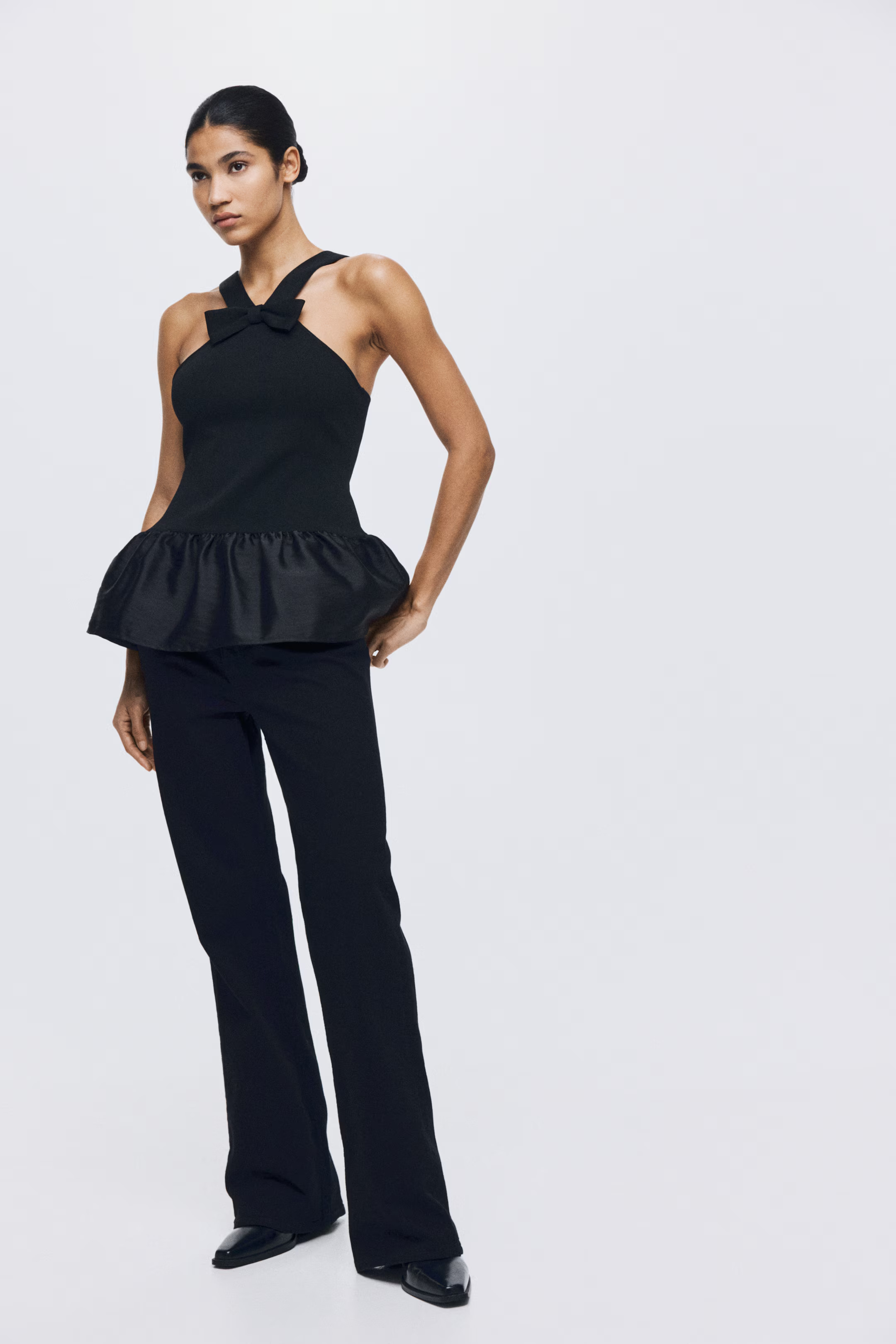 Bow-detail top | H&M (UK, MY, IN, SG, PH, TW, HK)