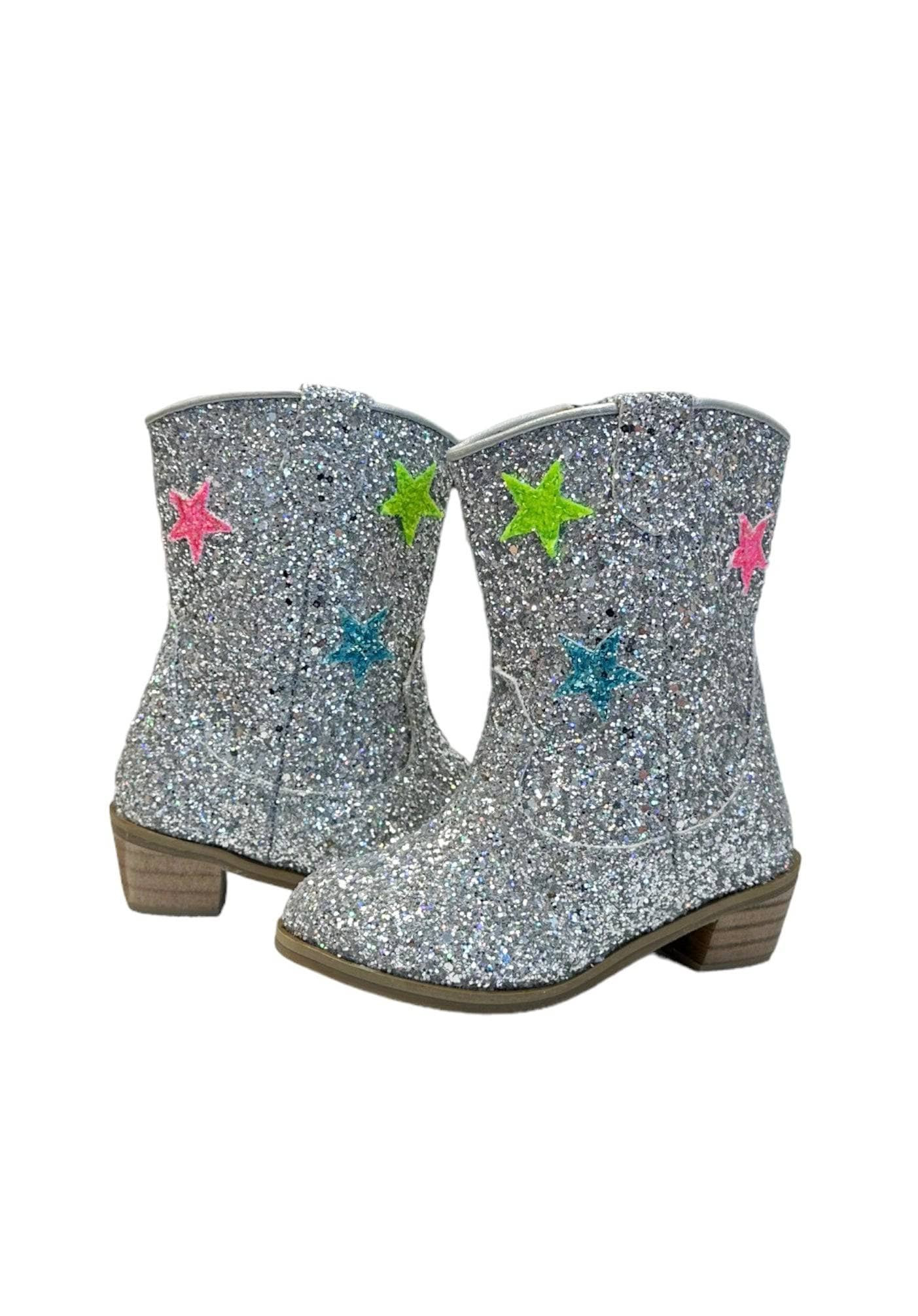 Hologram Star Cowgirl Boots | Lola + The Boys
