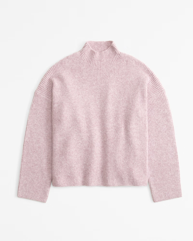 Easy Funnel Neck Sweater | Abercrombie & Fitch (US)