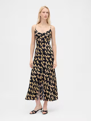 Button-Front Cami Maxi Dress | Gap (US)