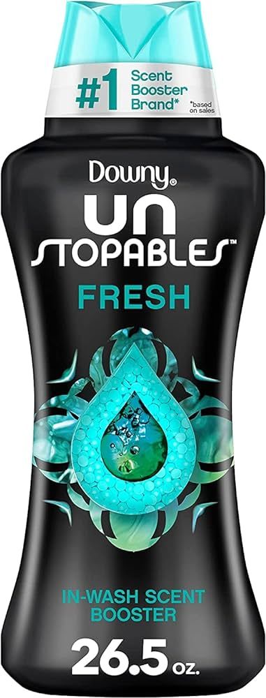 Downy Unstopables Laundry Scent Booster Beads for Washer, Fresh, 26.5 Ounce, Use with Fabric Soft... | Amazon (US)