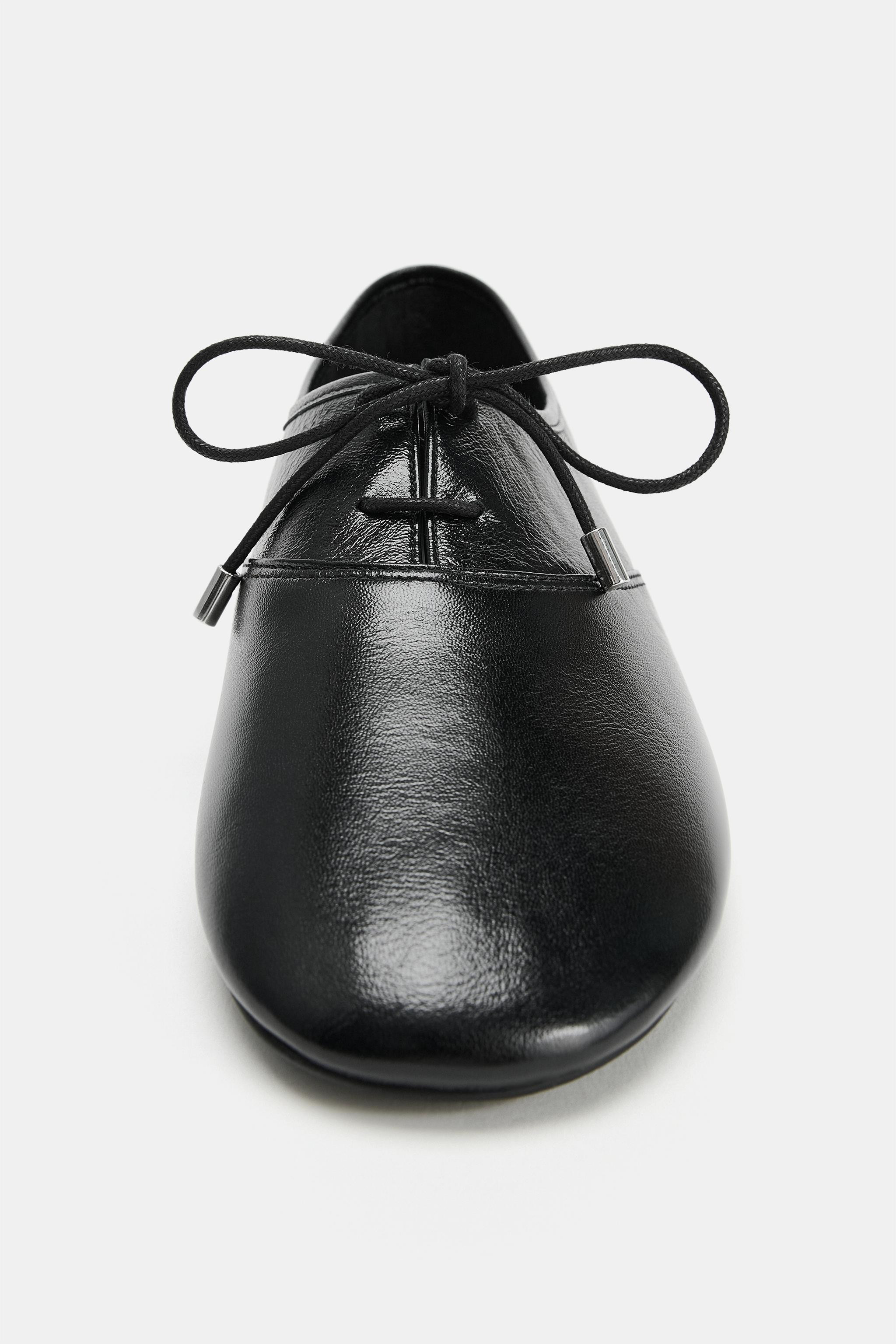 SOFT LEATHER BLUCHERS | Zara US