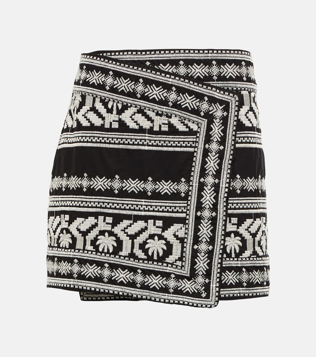 Chaski embroidered cotton mini skirt | Mytheresa (US/CA)