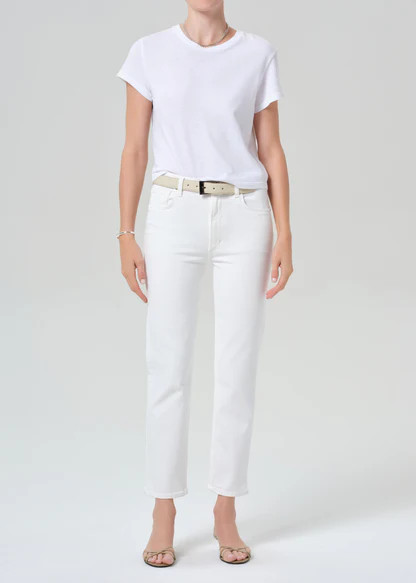 Caia Straight in Soft White | Citizens of Humanity