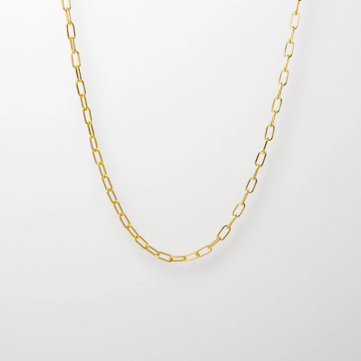 Beatriz Dainty Paperclip Chain Necklace | Raiz