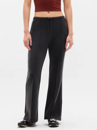 Seasoft Pintuck Mid Rise Flare Pant | Athleta