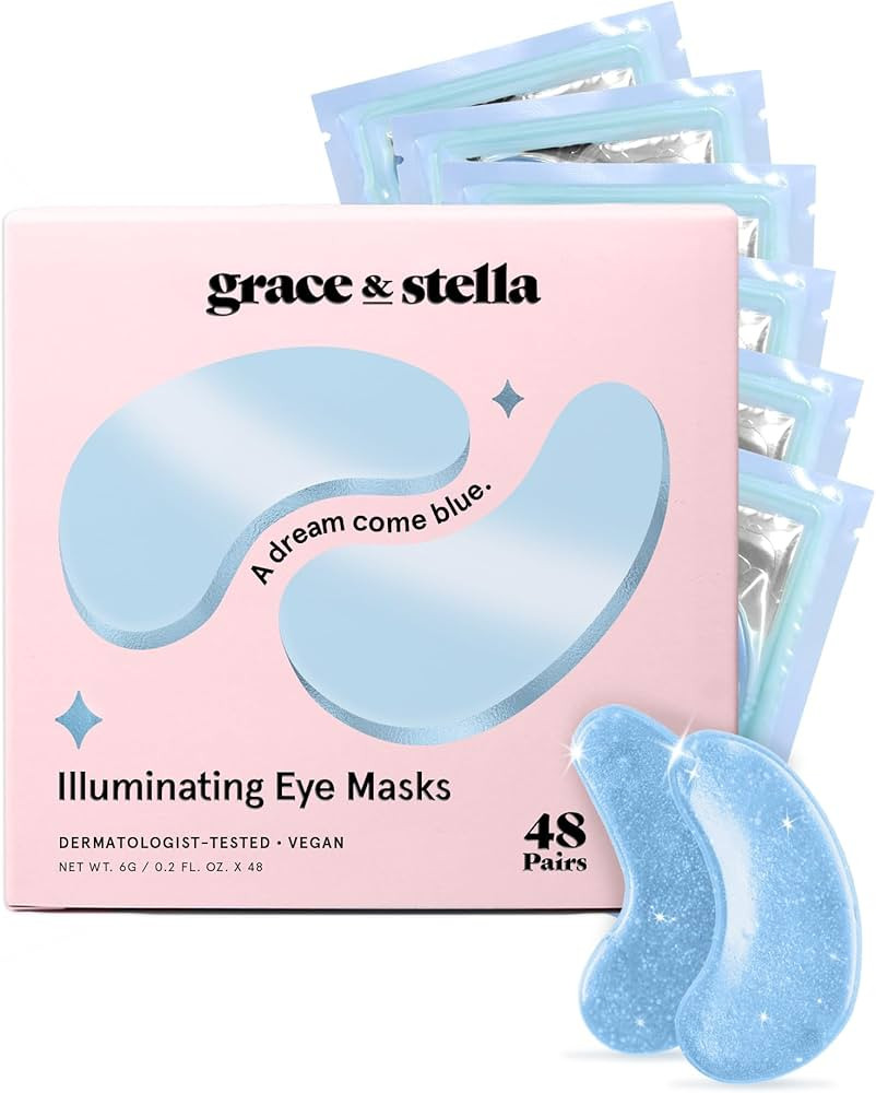 grace & stella Award Winning Under Eye Mask Reduce Dark Circles, Puffy Eyes, Undereye Bags, Wrink... | Amazon (US)