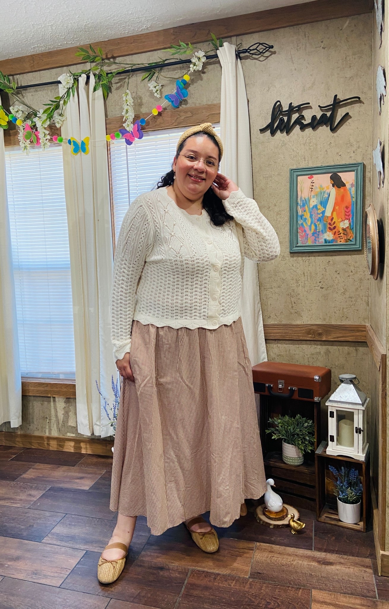 This cardigan & skirt combo is perfect for a sunny, spring day 🌷🦢☁️🧺

#LTKSpringSale #LTKSaleAlert