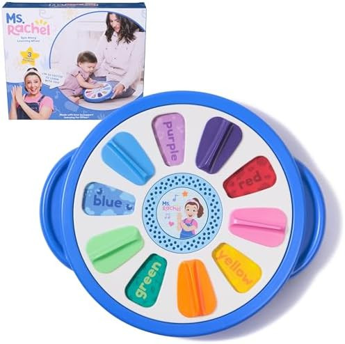 Ms. Rachel Official Spin Along Learning Wheel with 3 Learning Play Modes, Educational Toys & Todd... | Amazon (US)