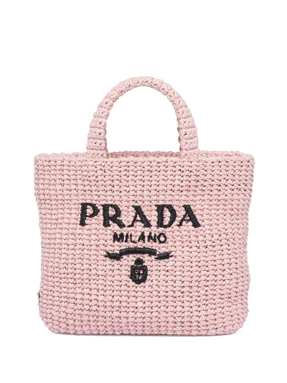 small raffia tote bag | Farfetch (BR)