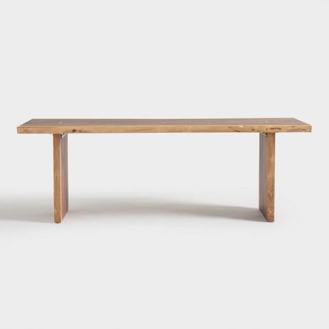 Live Edge Wood Sansur Coffee Table | World Market