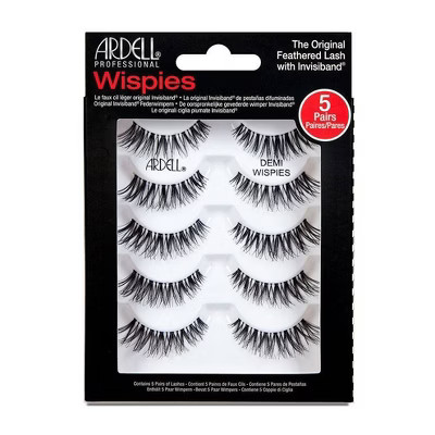 Ardell Eyelash Demi Wispies Black - 5ct | Target