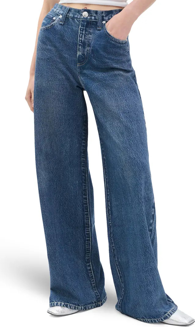 Miramar Sofie High Waist Cotton Terry Sweatpant Jeans | Nordstrom