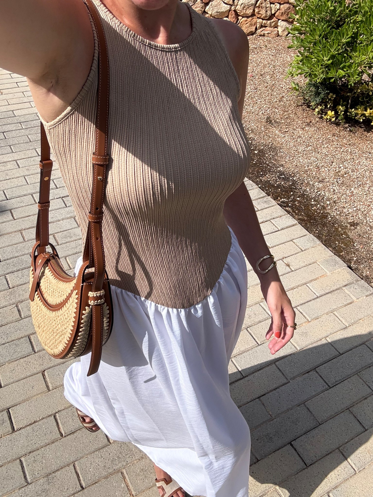 Dreamy summer two tone dress❤️‍🔥
Tags: asos exclusive need neutral white maxi midi length elegant fit raffia bag sandals holiday vacation fashion outfit ideas Mallorca Barcelona Ibiza Dubai date night comfortable chic style

#LTKsummer #LTKstyletip