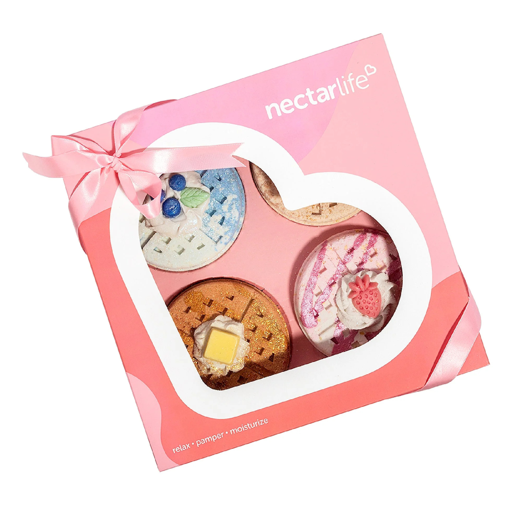 Waffle Crush Bath Bomb Bundle | Nectar Bath Treats