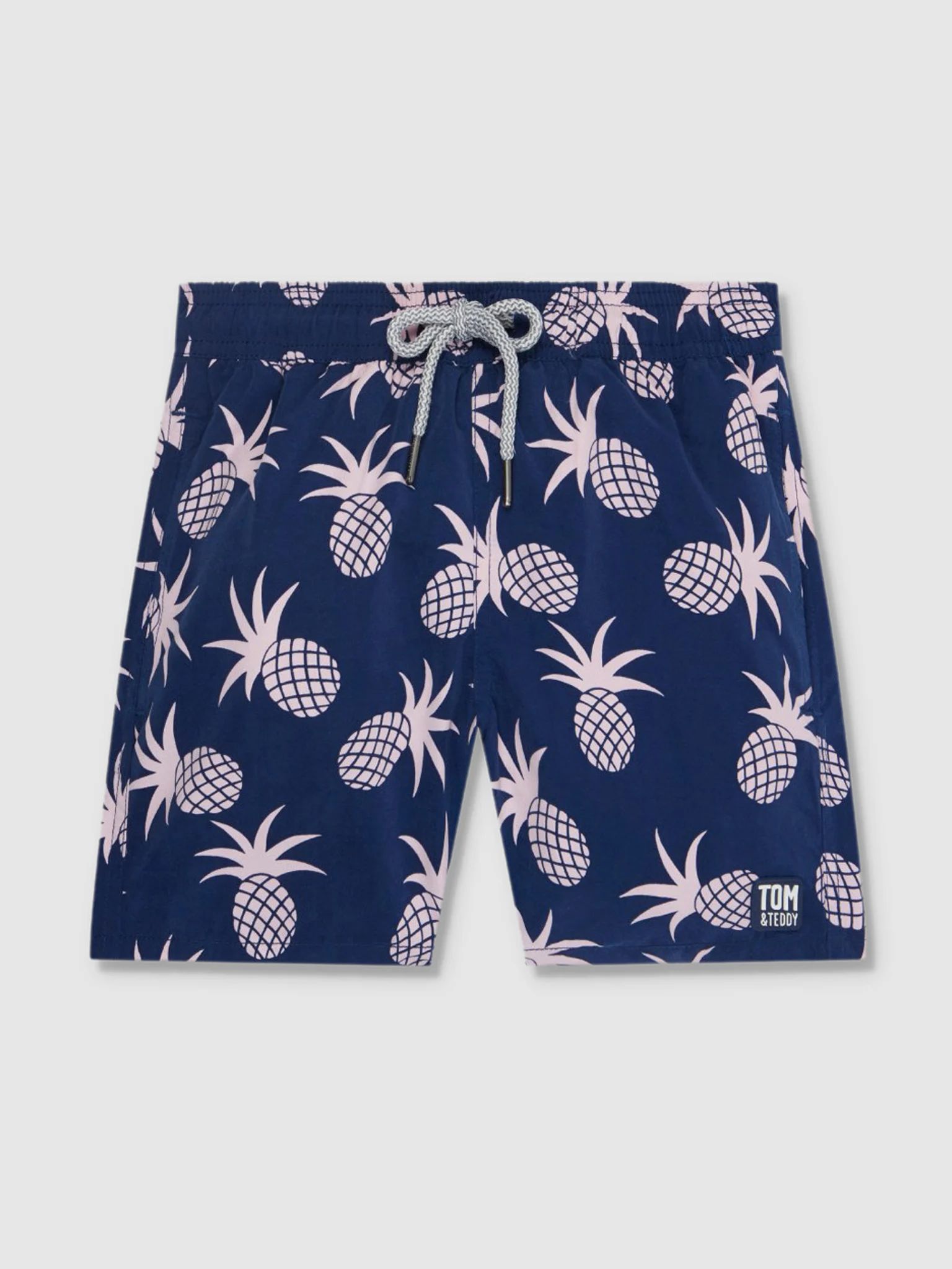 Boys Shell Pink Pineapple Swim Trunks | Verishop