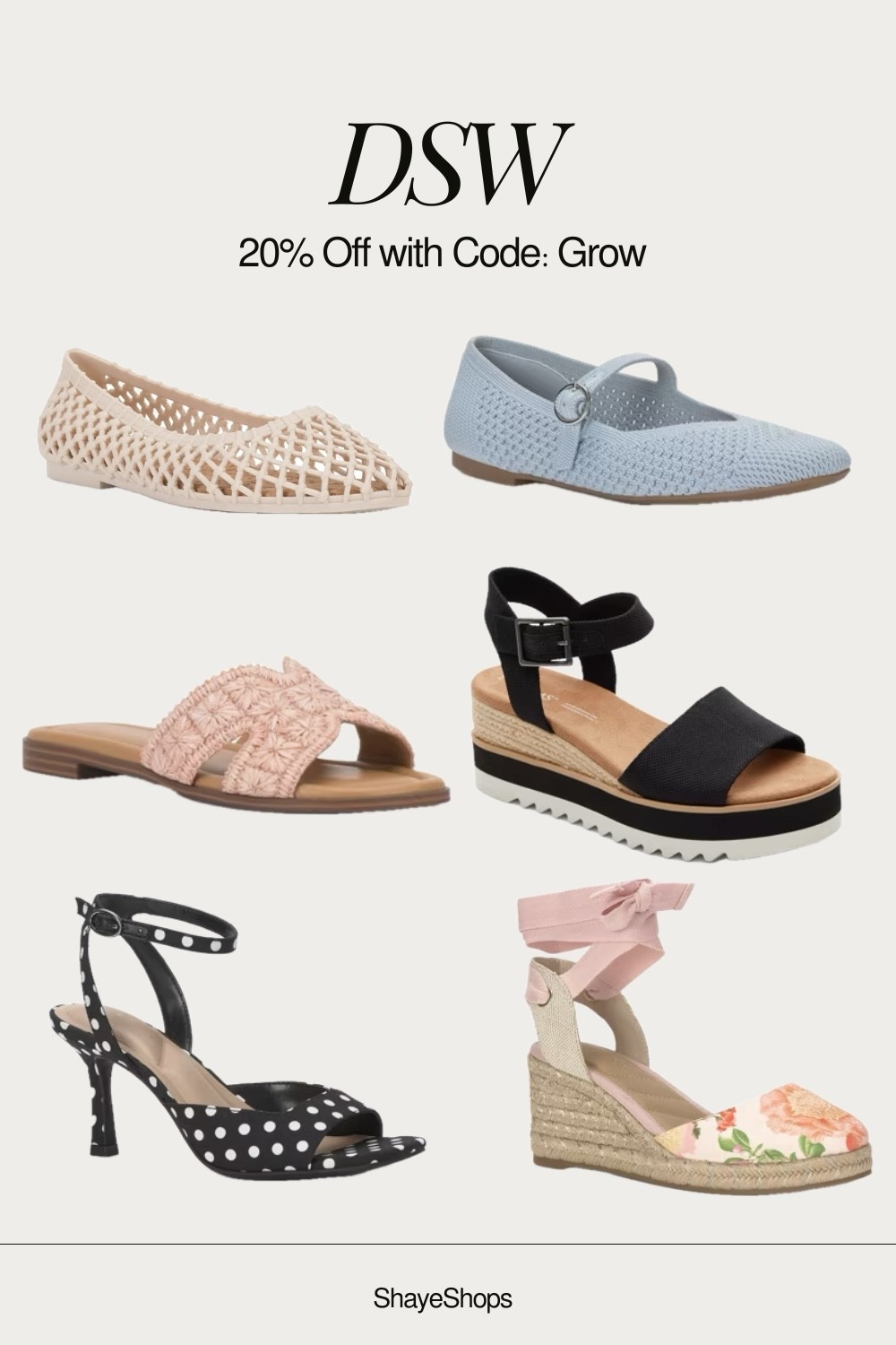 DSW sale, 20% Off with code grow shoes sandals spring s ummer
#Sandals #DSW


#LTKSaleAlert #LTKSeasonal