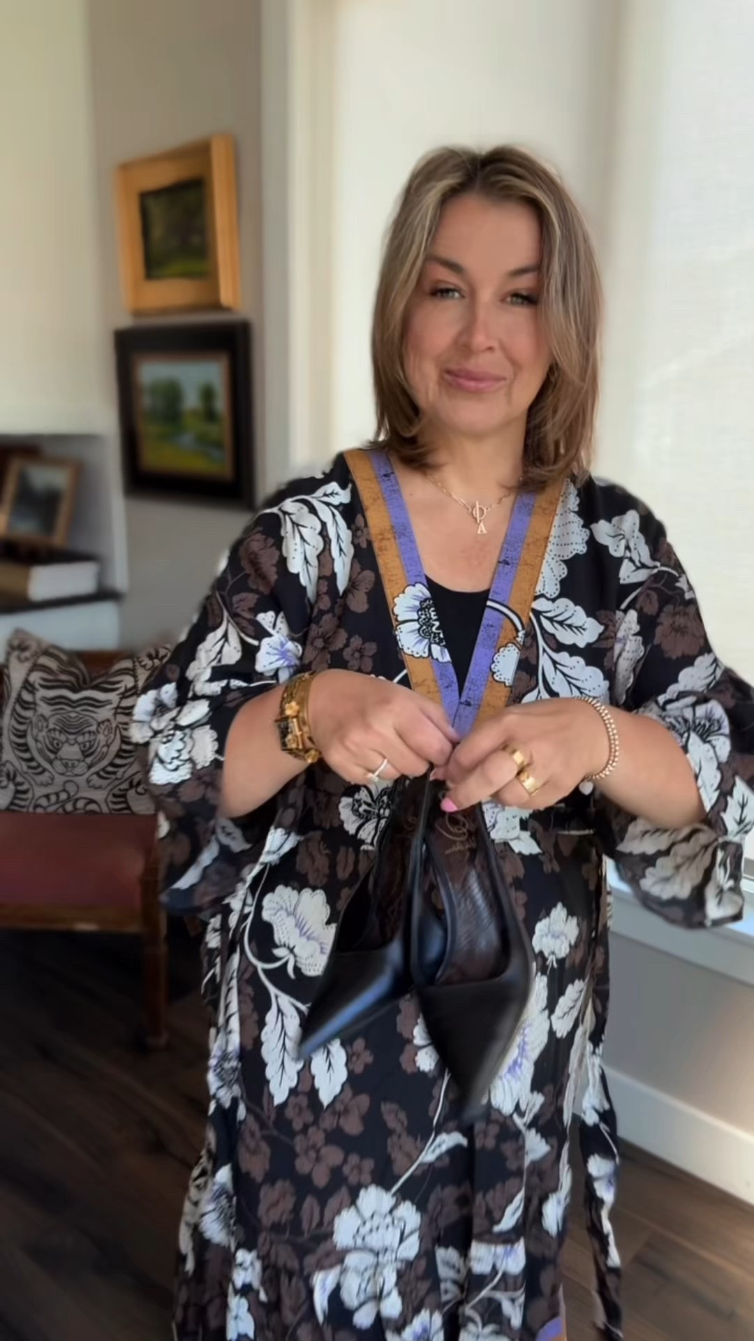 🌸 Effortless Elegance in Florals 🌸
This kimono-style floral dress is the perfect mix of comfort and sophistication. The bold black base with statement florals makes it a standout piece for fall fashion, while the relaxed fit keeps it flattering for midsize women over 40 and 50. Paired with classic black heels, it’s an easy way to look put-together for brunch, church, or a night out.
Because style in midlife isn’t about blending in—it’s about feeling confident, feminine, and comfortable in what you wear. ✨
fall floral dress, kimono style outfit, women over 40 fashion, women over 50 style, midlife confidence, midsize fashion ideas, feminine fall outfits, chic and comfy dresses, flattering fall fashion, everyday style inspiration, over 40 outfit ideas, stylish fall look


#LTKOver40 #LTKMidsize #LTKFindsUnder50