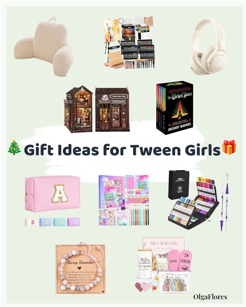 Gift ideas for tween girls that love reading, art, music and theatre! 🎭 


#tweengirl #artist #wicked #booklover 

#LTKHoliday #LTKSeasonal #LTKGiftGuide