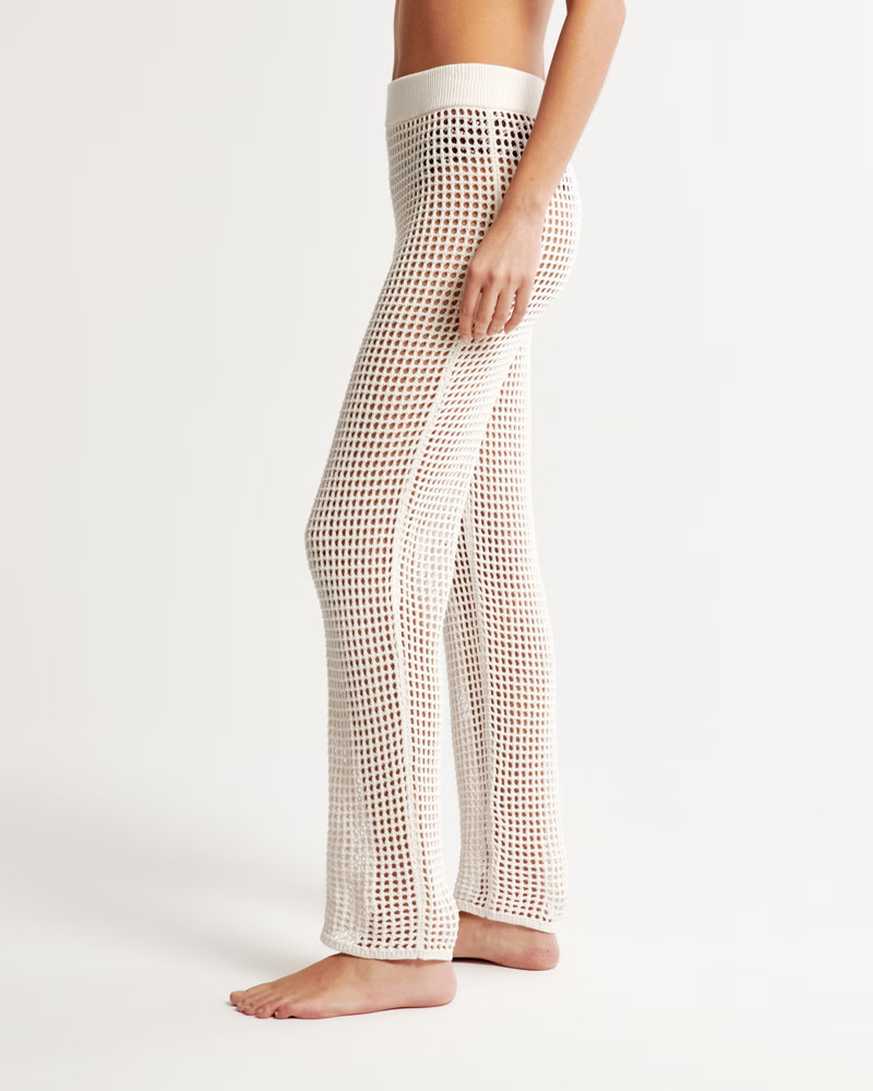 Crochet Coverup Pant | Abercrombie & Fitch (US)