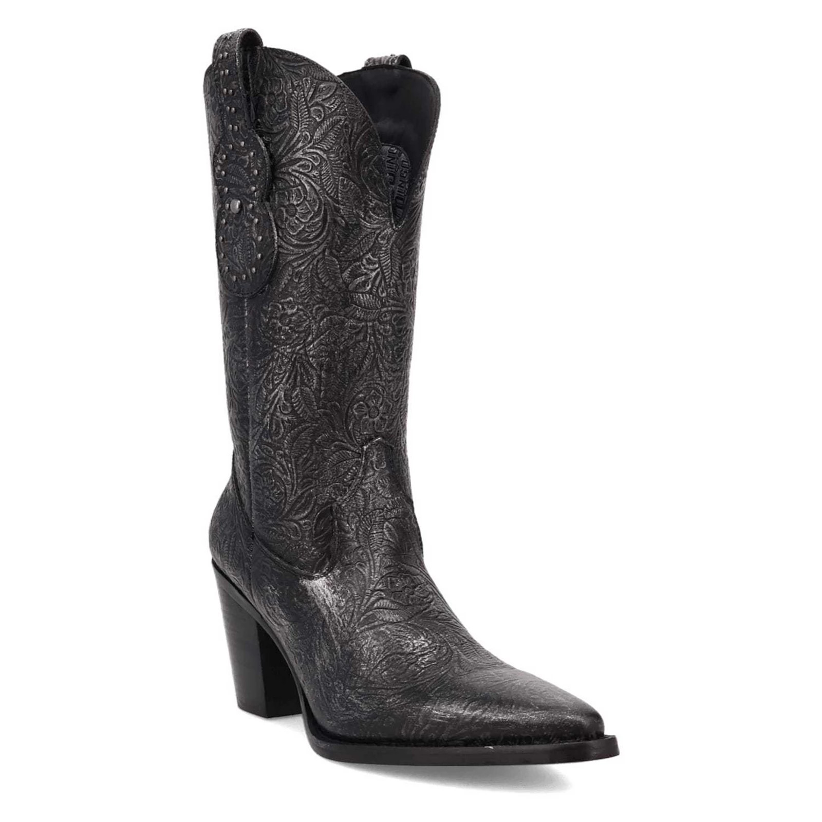 Dingo Rhythm N' Blues Women's Leather Boots, Size: 6.5, Black | Kohl's