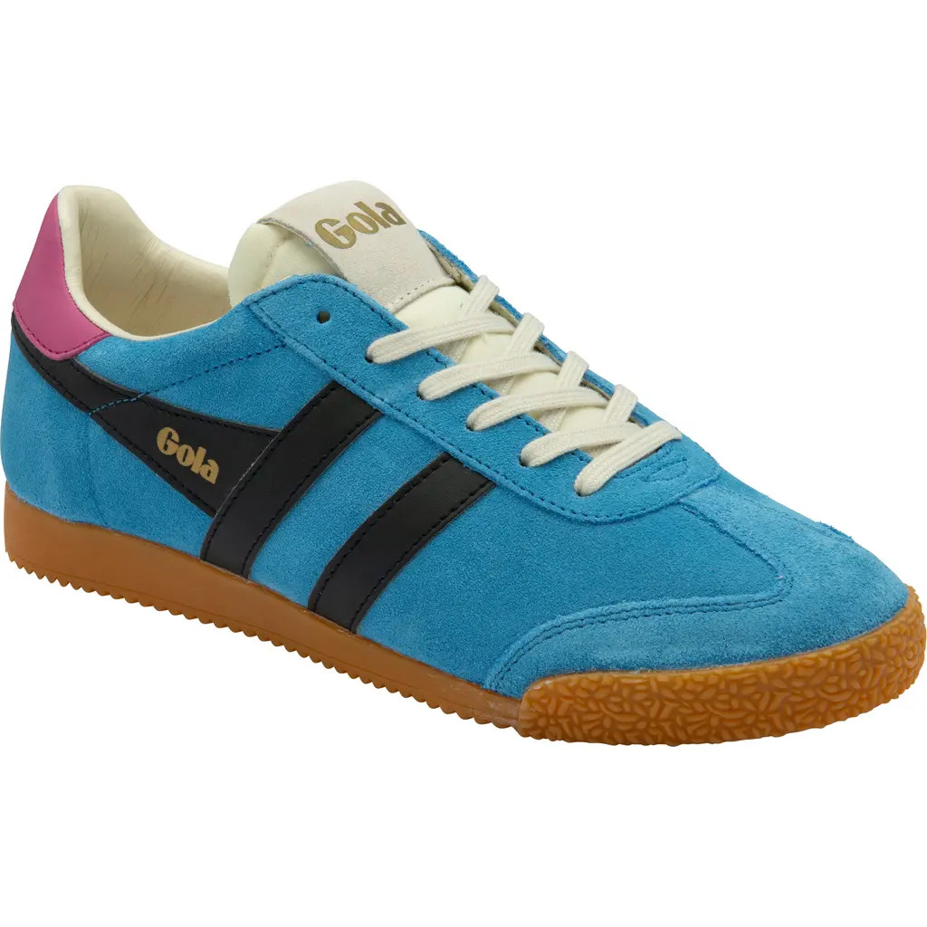 Gola Elan Sneaker in Santorini/Black/Fuchsia at Nordstrom, Size 9 | Nordstrom
