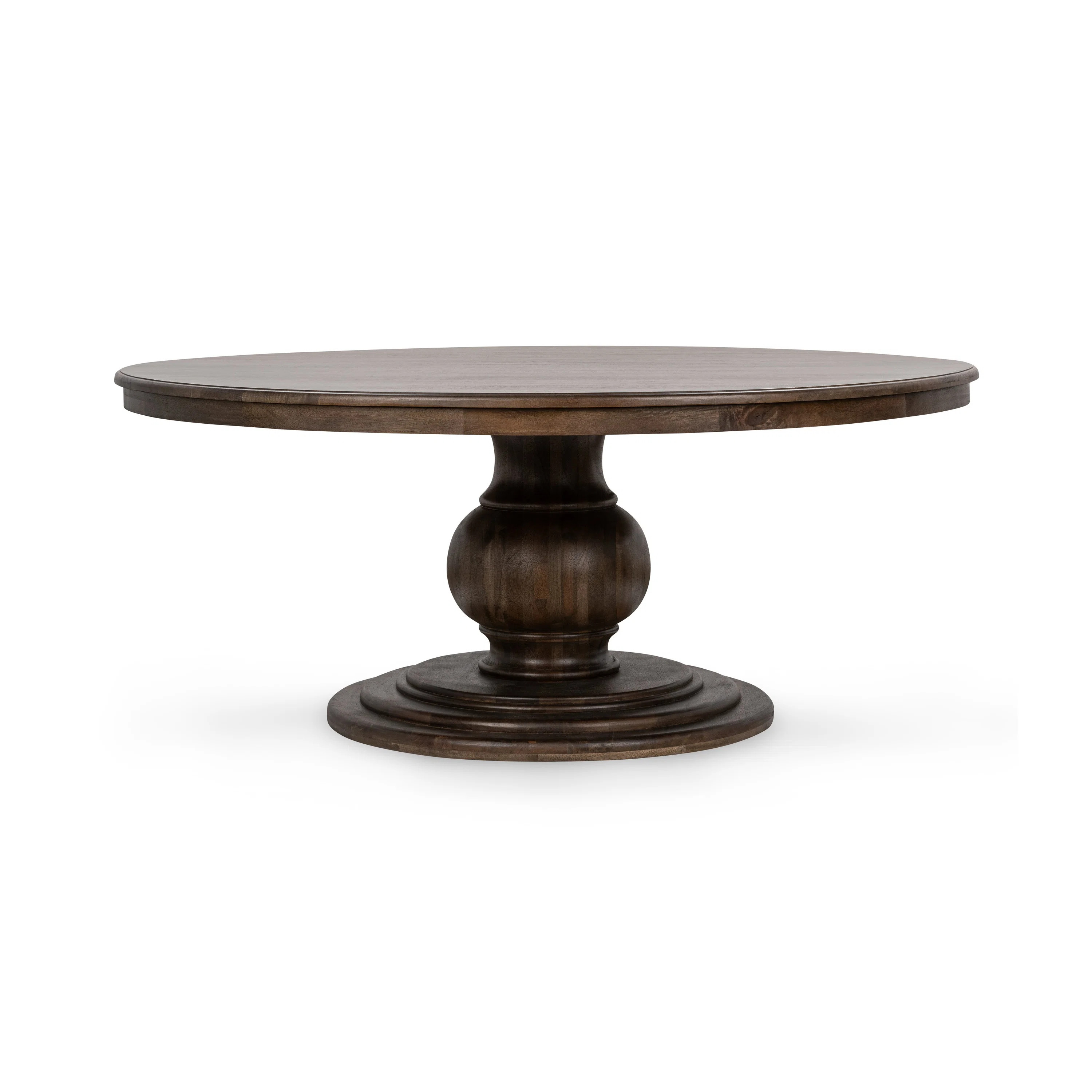 Classic Home Brookside Mango Wood Round Dining Table | Wayfair | Wayfair North America