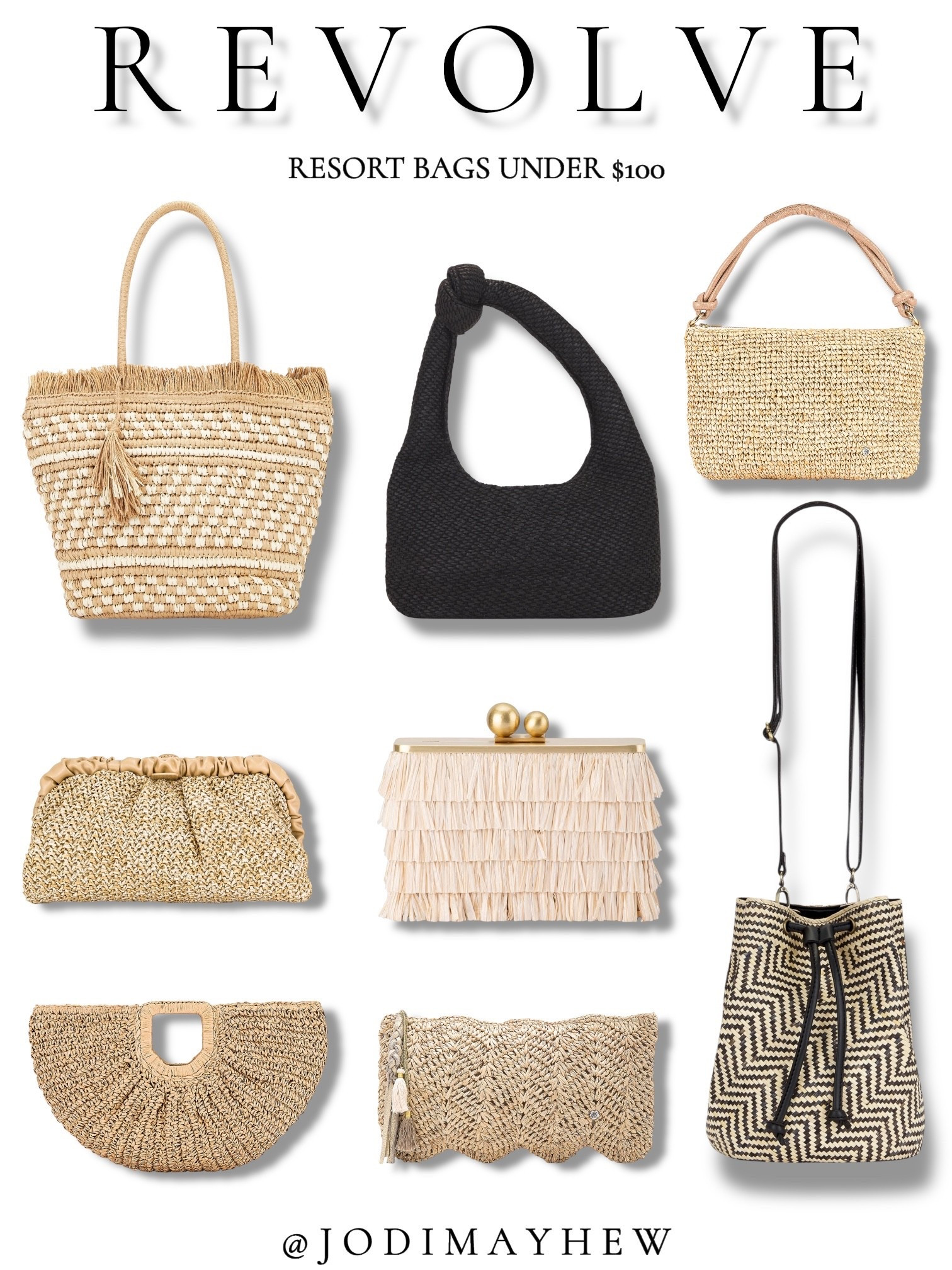 Revolve: Resort Bags Under $100

#resort #pool #beach #vacation #swim #travel #straw #revolve @Revolve #clutch #shoukder #tote #hand #bag #envelope #knot #purse #raffia #spring #summer #wedding #bridal #engagement #island  

#LTKTravel #LTKWedding #LTKSwim