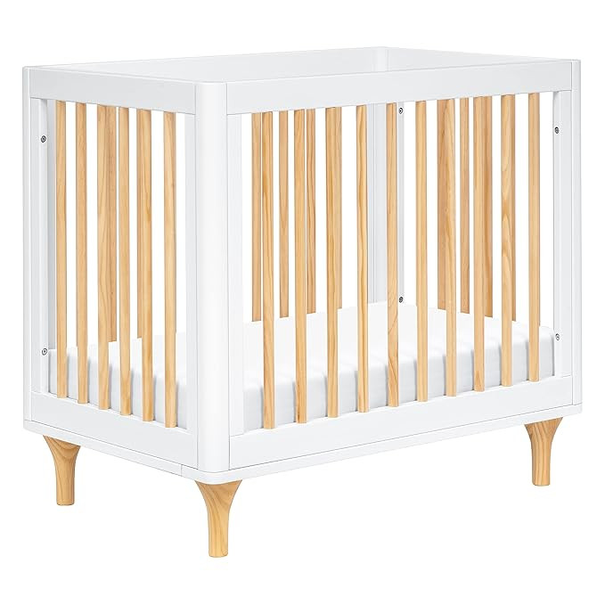 Babyletto Lolly 4-in-1 Convertible Mini Crib and Twin Bed with Toddler Bed Conversion Kit in Whit... | Amazon (US)