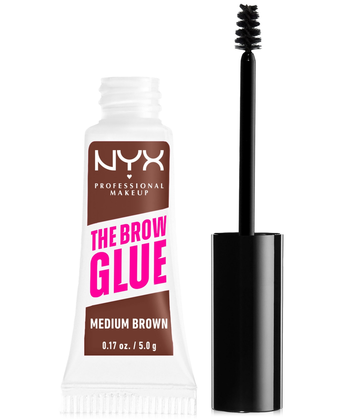 Nyx Professional Makeup The Brow Glue Laminating Gel - Medium Brown | Macy's