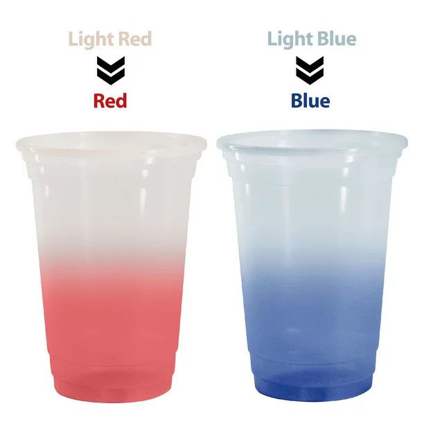 Patriotic Color Changing Cups, 15Ct -Way to Celebrate | Walmart (US)