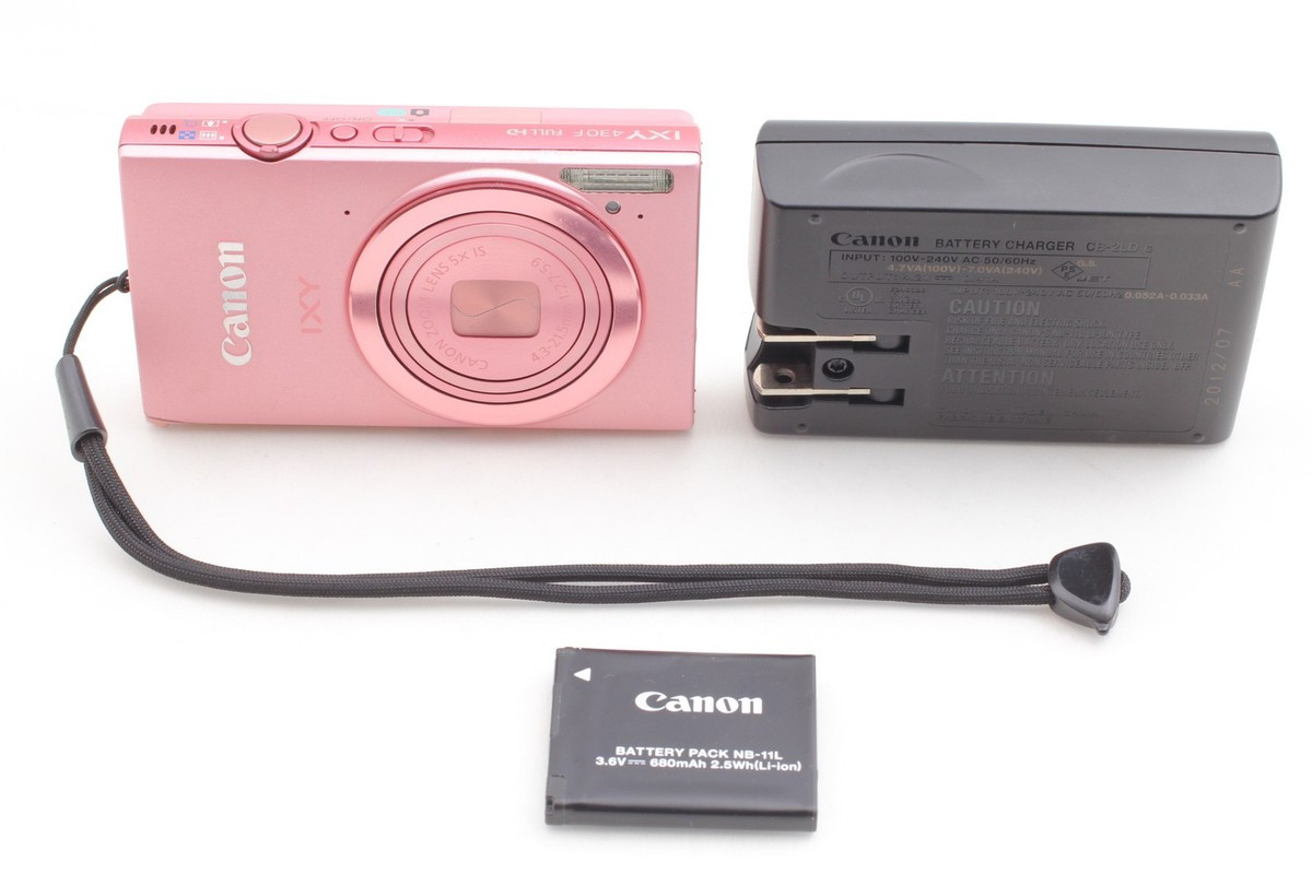 [Near MINT] Canon IXY 430F IXUS 245HS PINK 16.1MP 5.0x Digital Camera from JAPAN | eBay US