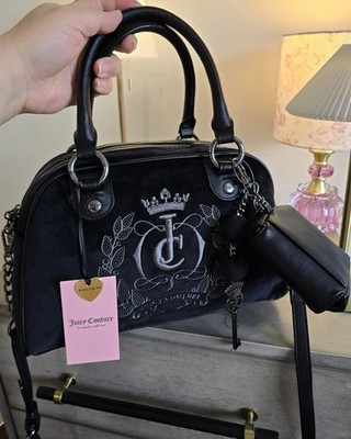 Juicy Couture Sparkle Royal Satchel  With Charms | eBay | eBay US