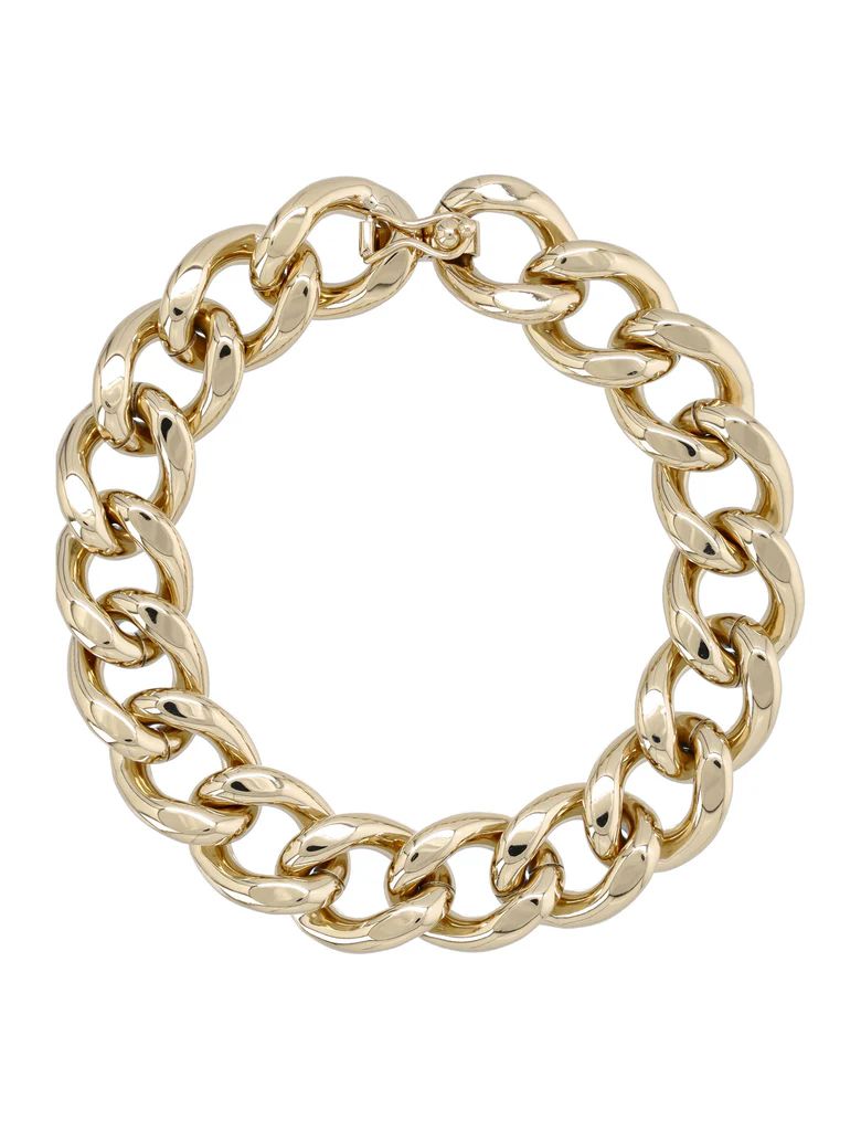 Isabel Marant Chunky Curb Chain Necklace | Cettire Global
