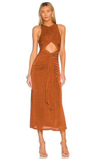 Thalia Dress in Terracotta | Revolve Clothing (Global)
