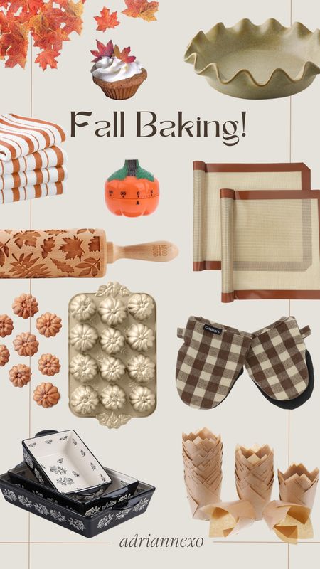 Favorite fall baking essentials! 🥧

#LTKSeasonal #LTKfindsunder50 #LTKhome