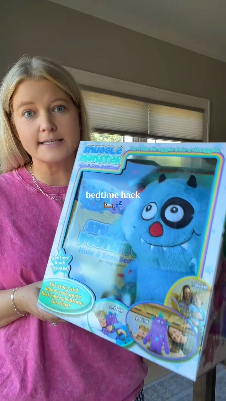 Make bedtime so much easier!
#snugglemonster #bedtimeroutine #bedtimestory #toys #giftsforkids

#LTKKids #LTKSaleAlert