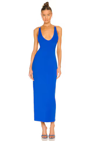 h:ours Selena Midi Dress in Cobalt Blue from Revolve.com | Revolve Clothing (Global)