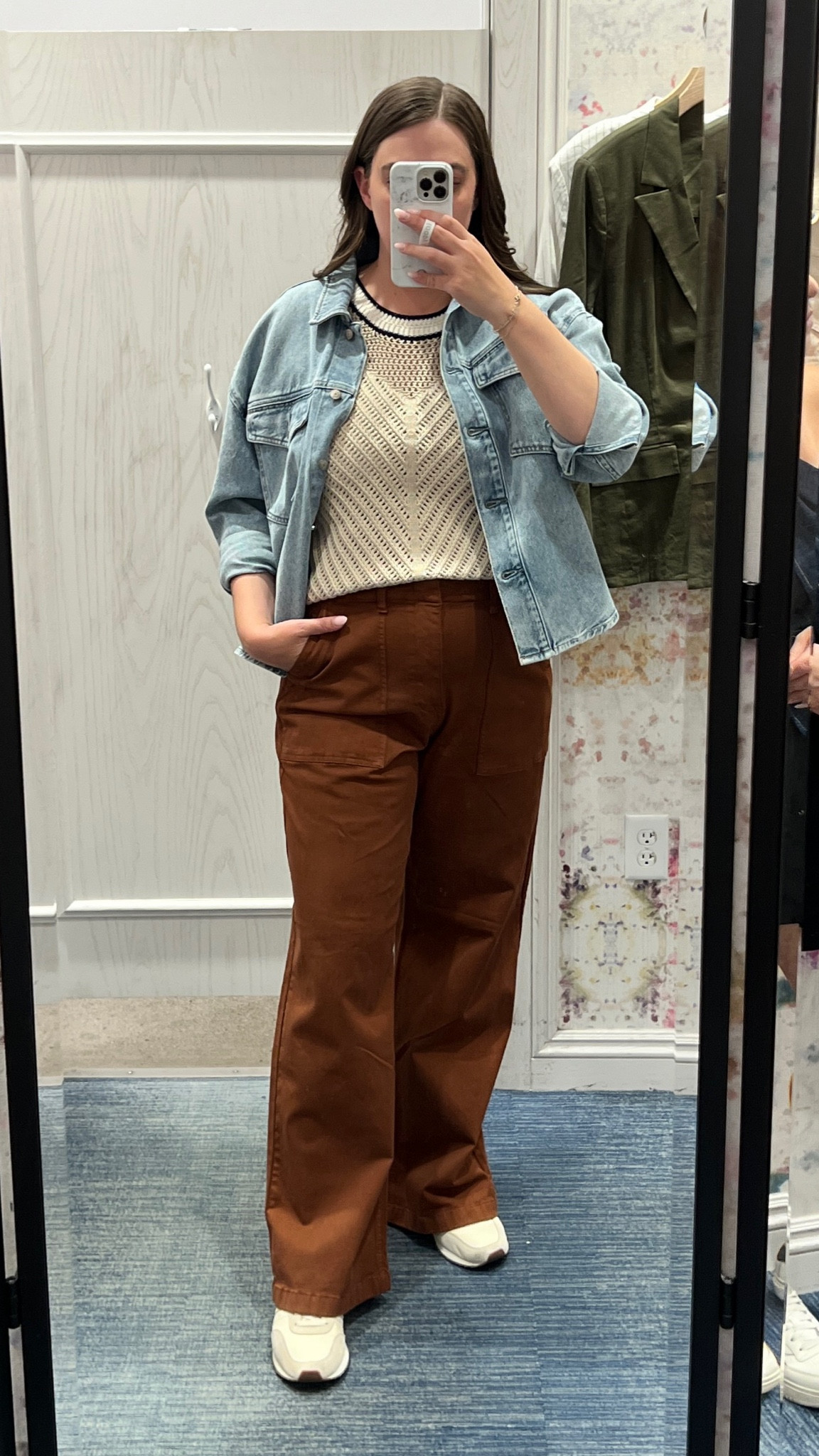 Styled outfit from my shopping trip with a personal stylist. I NEVER would have put this look together but it might be my favorite! The knit top is such a staple piece. 


#LTKMidsize #LTKSeasonal #LTKStyleTip