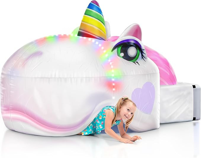Light-Up Air Tent, Inflatable Blow Up Tent - Unicorn Toys, 30 Seconds Setup - Kids Toys, Age 3 4 ... | Amazon (US)