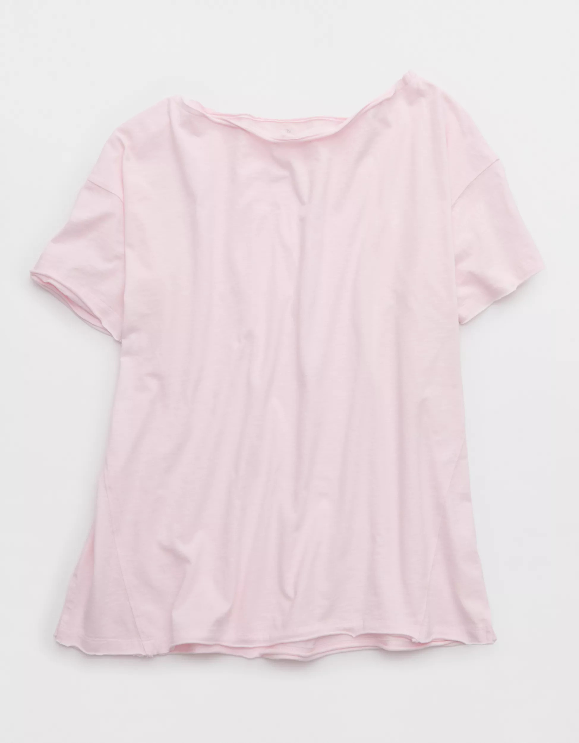 Aerie Oversized Off The Shoulder T-Shirt | Aerie