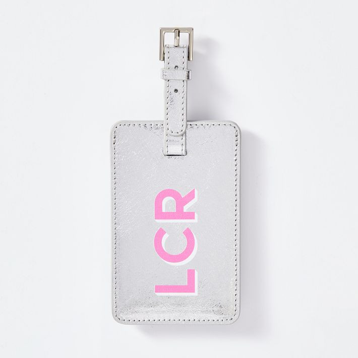 Fillmore Vegan Leather Luggage Tag | Mark and Graham