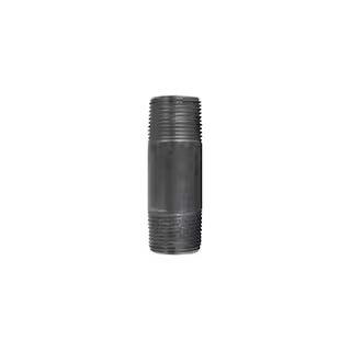 STZ 3/4 in. x 3 in. Black Steel Nipple PDB N34X3 - The Home Depot | The Home Depot