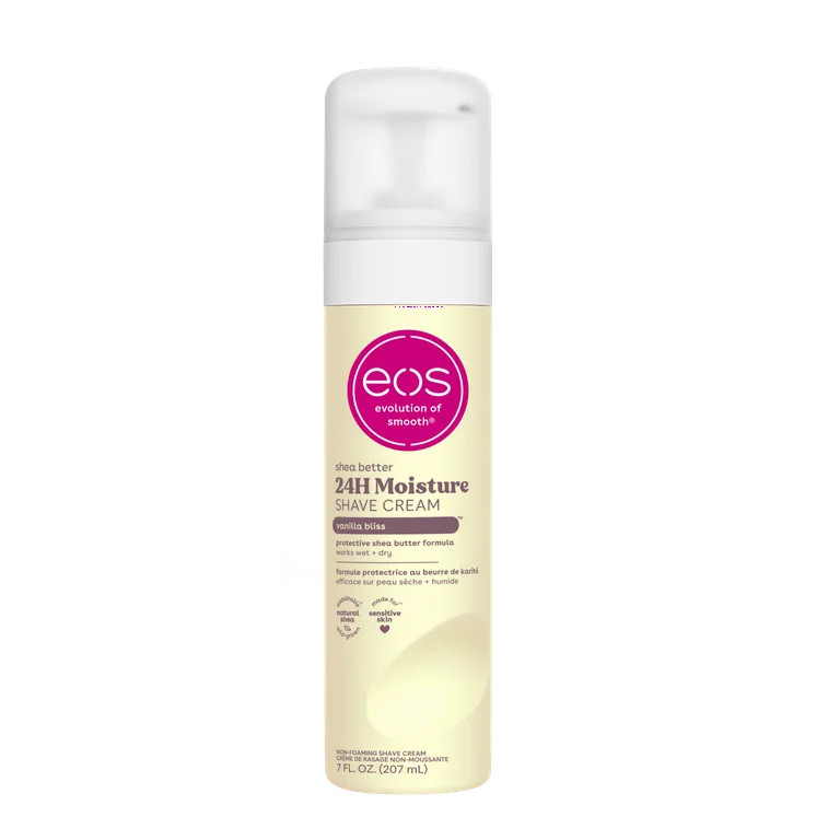 eos Shea Better Women's Shave Cream - Vanilla Bliss | 7 fl oz | Walmart (US)